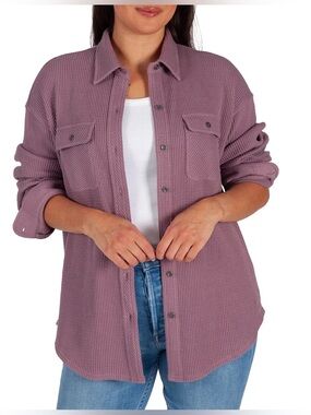 Lazypants Waffle Shacket